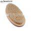 Products made from animal skin pure boar hair custom beard brush for men