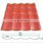 Color Stable Corrugated Hot Selling Synthetic Resin Roof Tile Europe Style