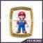 Custom Own Design Good Price Digital Printing Lapel Badge With Super Mario