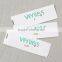 Colorful Printed Care Instructions Soft Non-woven Fabrics Wash Care Label for Children Wear