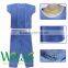 Disposable Non woven SMS Medical Hosptail Patient Scrub Suits