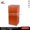 Laser logo pine wood wine box for wine storage