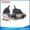 USB A Female To USB A Male Adapter Panel Mount Extension Cable + Screw Lock 1M cable