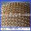 golden ring mesh for interior design