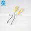 Different types hand tongs food serving tongs