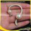 glow in the night ear cuff flat stud earring pearl