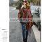 lady's winter scarf fashion printed poncho keep warm shawls for office