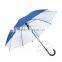 23inch umbrella with plastic cover/stick rain umbrella with plastic cover