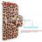 Leopard Flip Protective Case for Samsung G9350 Stand Cover for Samsung Galaxy s7 Edge Case