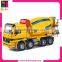 newest free wheel plastic concrete mixer truck toy for sale