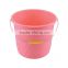 Hot Sale Plastic Watering Bucket With Stainless Handle And Lid