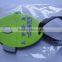 new fashion embossing lovely spongebob soft pvc hook and loop luggage tags