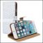Korea design fashion wallet stand mobile phone classic leather phone cover for iphone 6/6s                        
                                                                                Supplier's Choice