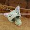 cute chinese animal shape ceramic wind chime