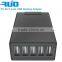 40 Watt 5V 8A 5 Ports USB Desktop Rapid Charger. Multiport USB Charging Station