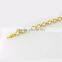 Unique women jewelry with gold magnetic zircon bracelet