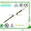 Twist FEP 2*AWG24 2.26mm Teflon heat resisting high temperature insulation Wire Cable