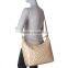 quilted pu leather fashion baby diaper bag