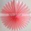 craft tissue paper flower fans kit for wedding decoration