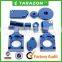 Dirt Bike High Quality CNC Billet Aluminum Blue Bling Part Kits Set For Yamaha YZF250