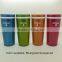 300ml plastic mug with tea filter and leak-proof lid, Mug for promotion, accept logo printing