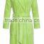 2016 NEW flannel robe coral fleece robe 100% polyester plush bathrobe for women warm sleepwear
