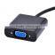 VGA Adapter for HDMI Input to VGA Adapter Converter For PC Laptop NoteBook HD DVD