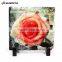Personal design wholesale 15*15cm sublimation rock photo slate(SH-19)