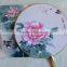 Fragrant Hot Selling Delicate Bamboo Wooden Summer Accesory Art Folding Carved Hand Fan