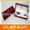 Best Sell factory custom made beige leather gift boxes for pens (ZDS-F346)