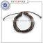 New Arrived Fashion Leather Bracelets European style Print Metal Bracelet anchor bandages Cowhide bracelet