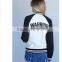 White with black arms sexy girls varsity jackets hot