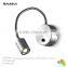 CREECHIP 3w aluminum indoor anodized silver led bedside reading light