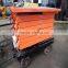 Trailer moving electric safe work platform