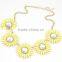Fashion Multicolor Flower Vintage Choker Collar Pendant Statement Necklace Women Fashion Necklaces for Women 2014