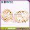 fashion brand logo sewing metal label for jeans