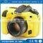 Custom design silicone rubber camera cover case for Nikon D7100 7200 with different colors