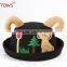 Cheap Wool Felt Hat/Short Brim for Pupil Girls Young Child Kids Yellow/Red/ Black