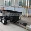 1.5T load capacity Hydraulic tipping farm trailer,atv dumper trailer,utility trailer