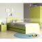 Modern Green MDF Wood metal car kids bed