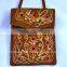 Leather Passport Bag Embriodered