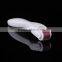 Gold silver black white handle and mix color needle roller for Acne Stretch Marks Wrinkles Fine Lines hair loss derma roller
