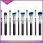 10pcs Professional Custom Kabuki Synthetic Makeup Brush Set