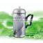 New Deisign Butterfly Hnadle Coffee Maker Stainless Steel French Press With Filter