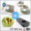 china professional ISO9001 manufacturer plastic injection pom/pe/pp aluminum case removable lid parts with cnc aluminum machine