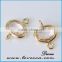 Wholesale gemstone jewelry initial birthstone pendant with brass frame
