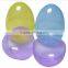Wholesale Clear Big Plastic Easter Eggs for Sales