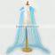 Fashion Hot Sale Turquoise Snowflake Cape For Evening Dress Of Chiffon