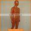 Fiberglass Realistic Male Mannequin Full Body Stand Mannequin