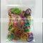 crazy DIY colorful loom rubber bands 200pc